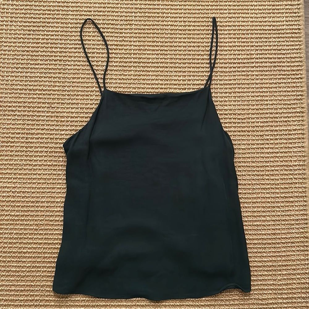 Forest green tank top for going out or more formal events
